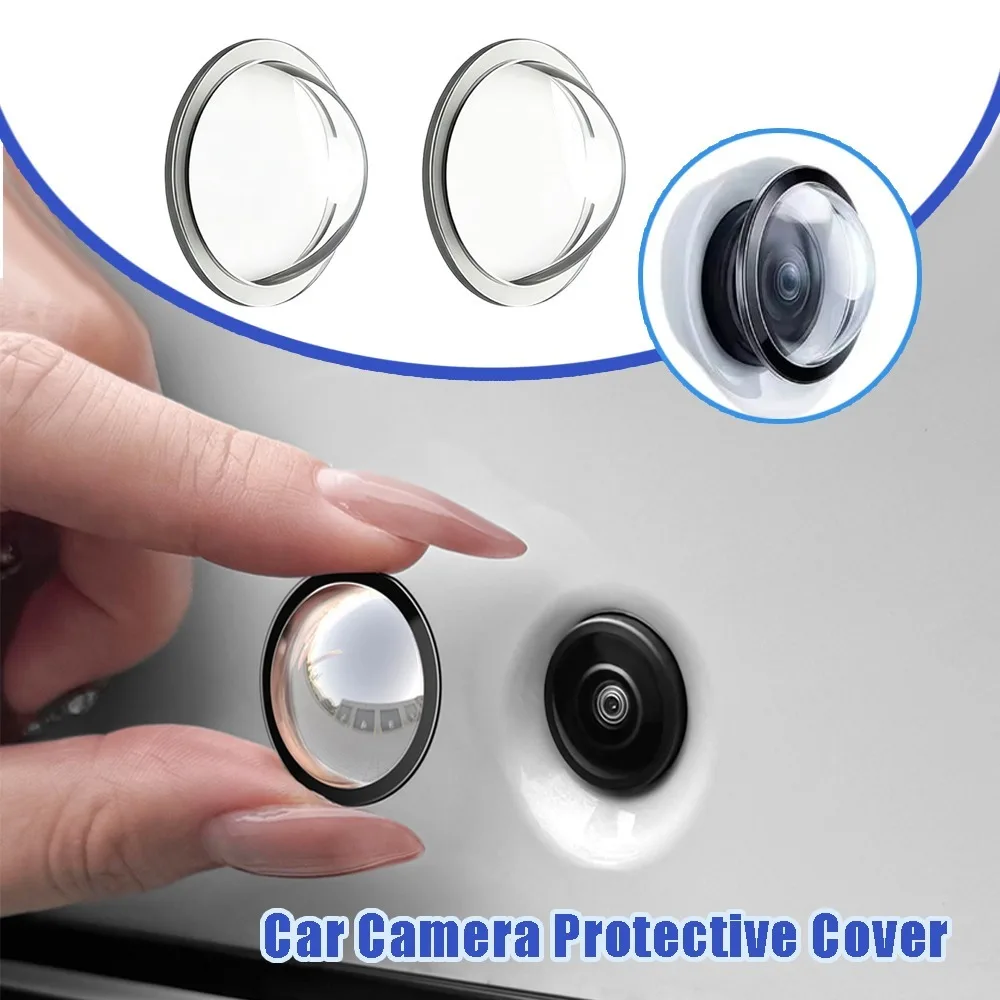 360 Car Camera Protective Cover Lens Cap For Reverse Camera Vehicle Backup Camera Protective Cover Car Accessories Modification