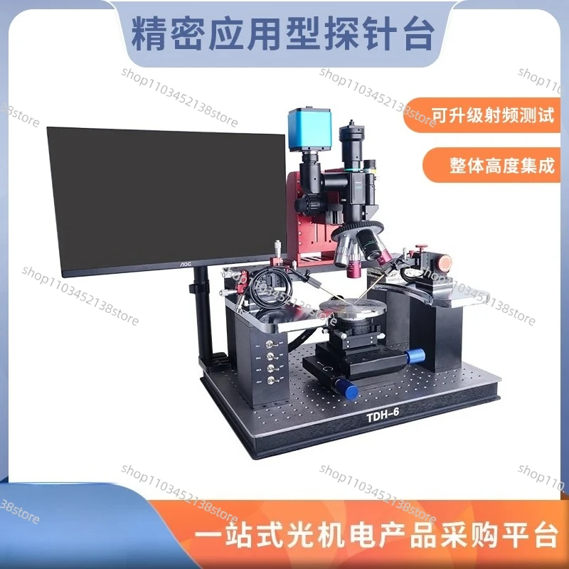 Estação de sonda teste manual wafer memristor análise de falha IV teste fotocurrente estação de mapeamento