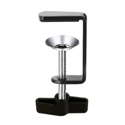 1pcs Woodworking Clamp C-Clamp Table Mount Clamp Clip Heavy Duty For Fittings Metal Microphone Stand C Shape Height  5cm