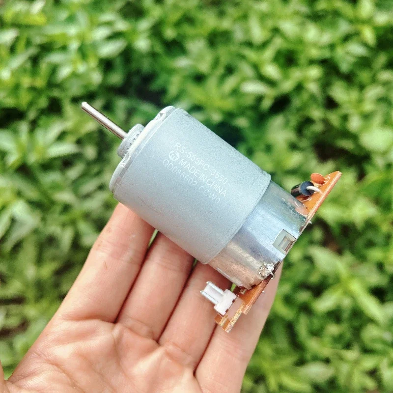 555 Motor New Wanbao to RS-555PC-3550 Medium and high speed DC motor with PCB board anti-interference