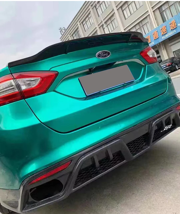 

Car Trunk Rear Spoiler Carbon Fiber Rear Wing Wind Wing for Ford Mondeo Rear Spoiler 2013-2018 Exterior Accessories