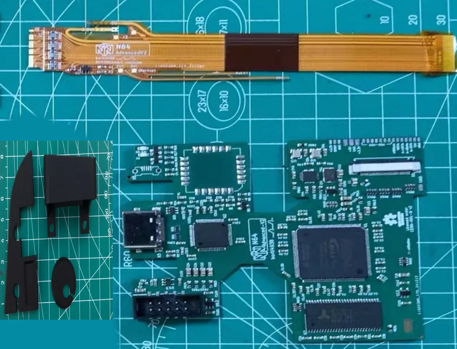 

N64 Digital-to-HDMI Output Conversion Kit - N64adv2 Modification Game Modified Part