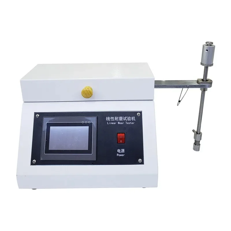 Wear testing machine, linear leather abrasion tester