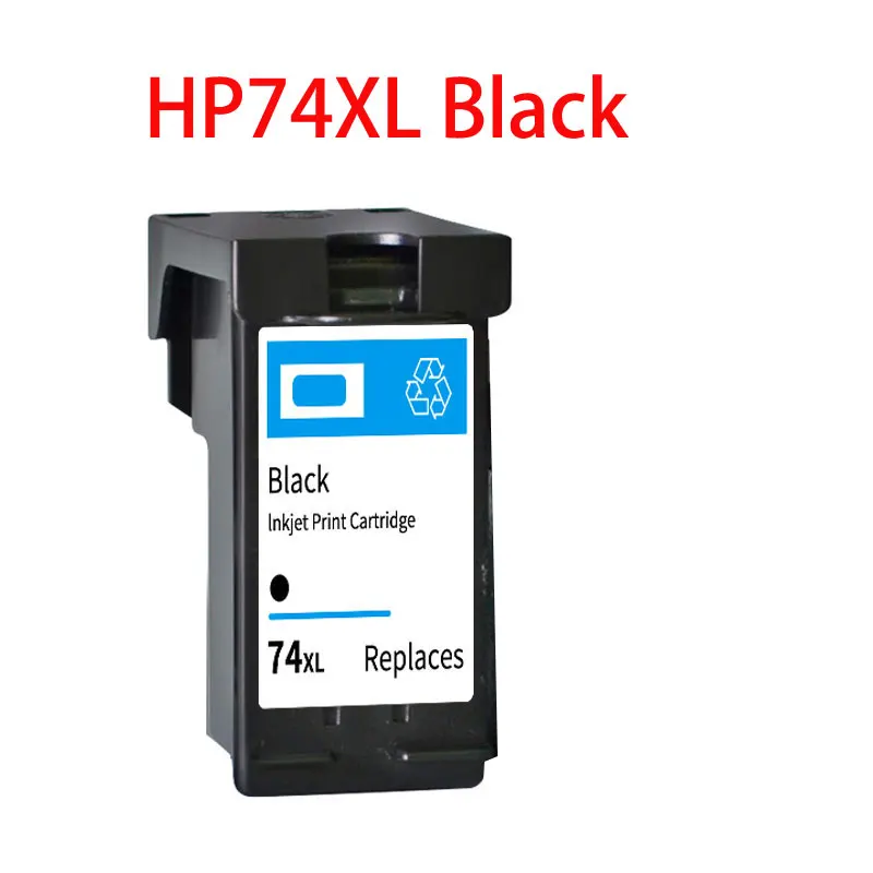 Cartucho de tinta para impresora HP74 HP75XL, Compatible con PhotoSmart C5200, C5225, C5240, C5250, C5270, C5280, C5290, C5500, C5540, C5550