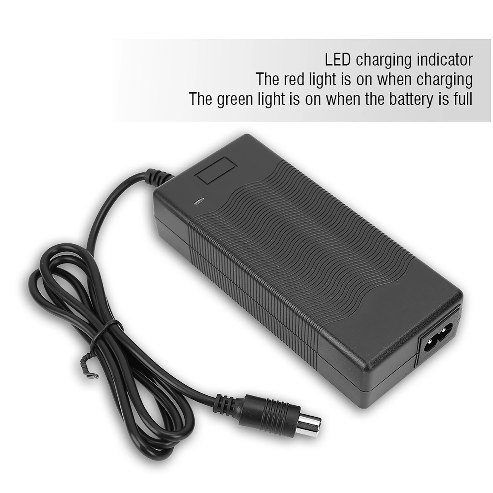 Adaptador 42V 2A Reemplazo de batería de adaptador de scooter eléctrico para batería de scooter Xiaomi