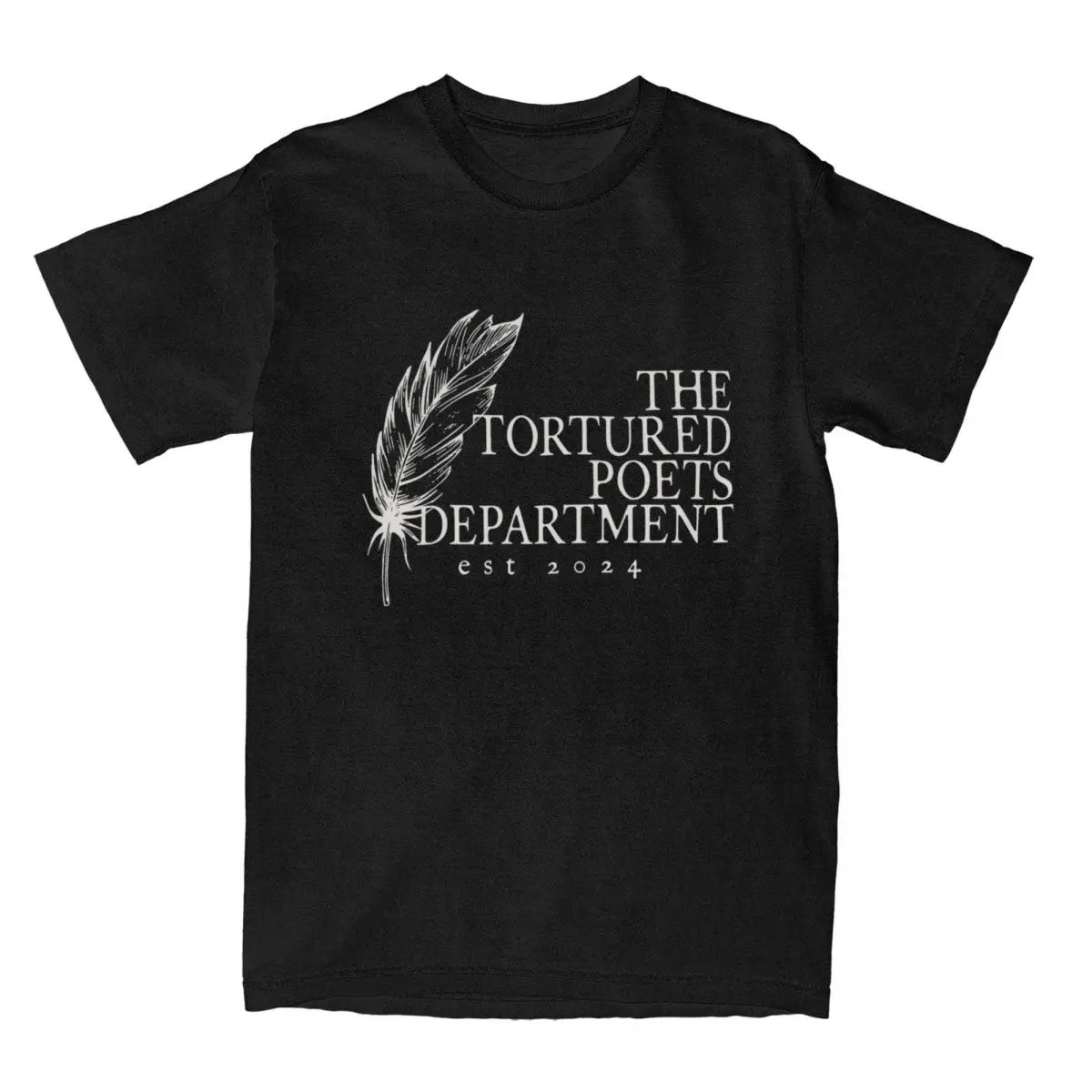 Fun The Tortured Poets Department Swiftie Album T-Shirt Men Round Neck Pure Cotton T Shirts Short Sleeve Tees Gift Idea Clothing