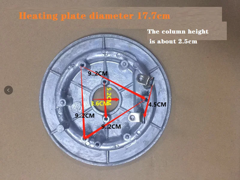 Brand new 1000W electric pressure cooker heating plate of various brands of pressure cooker computer/mechanical