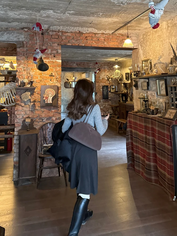 

Winter Wool Knitted Base Layer irt Casual Sle Button up Women's Faion Polyester Acrylic Nylon Wool Blend Long Sve