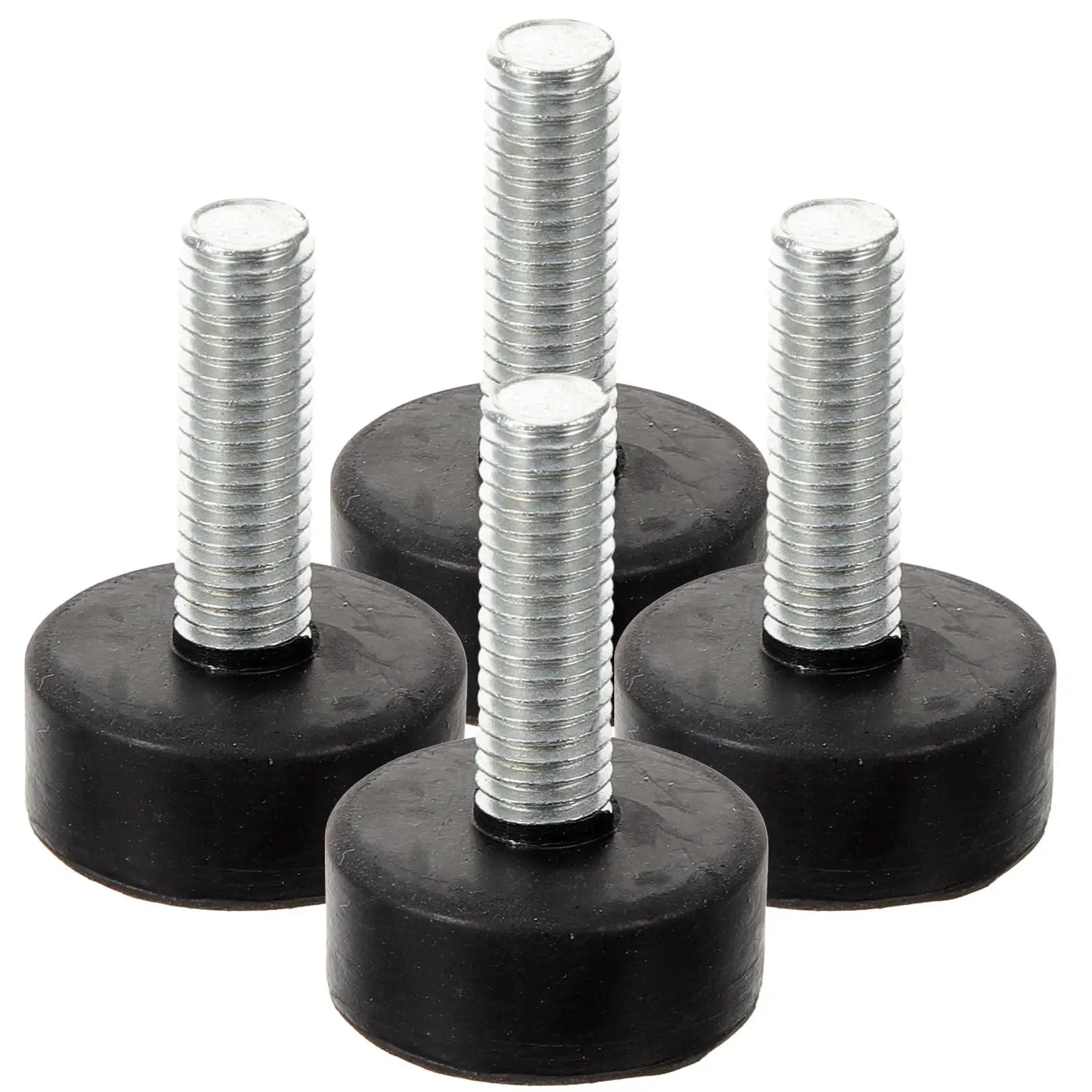 

4pcs Rubber Feet Pad Screw In Rubber Feet Furniture Leg Bumpers Pads for Tables Sofas