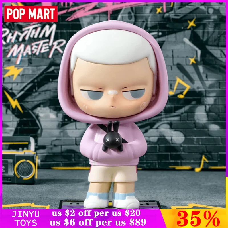 

POP MART KUBO RHYTHM MASTER Series подвесные открытки милые аниме экшн-фигурки ограниченный выпуск Лифт мультфильм дизайнерские куклы игрушки