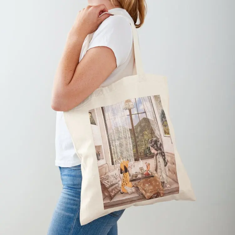 

An Afternoon of sudden delight Tote Bag hand bag ladies reusable shopping bag sacs de shopping Women's