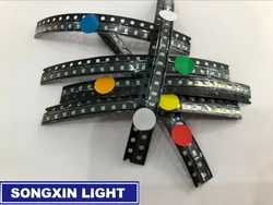 60pcs Flashing Blink LED Diode 0805 SMD Blinking Flash Diodo SMD 0805 Mixed 10pcs each Red Jade-Green Blue White Yellow Orange