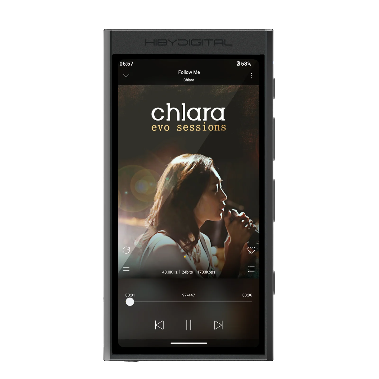 HiBy Digital M300 Android 13 Music Player MP3 HiFi Audio Bluetooth