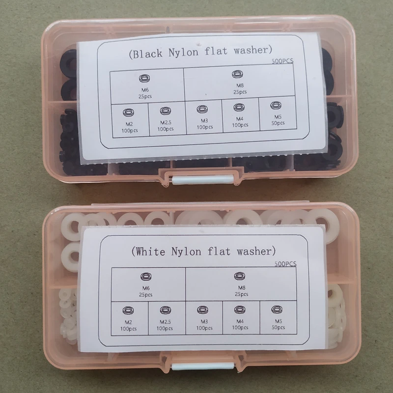 500Pcs/Box Nylon Wa…
