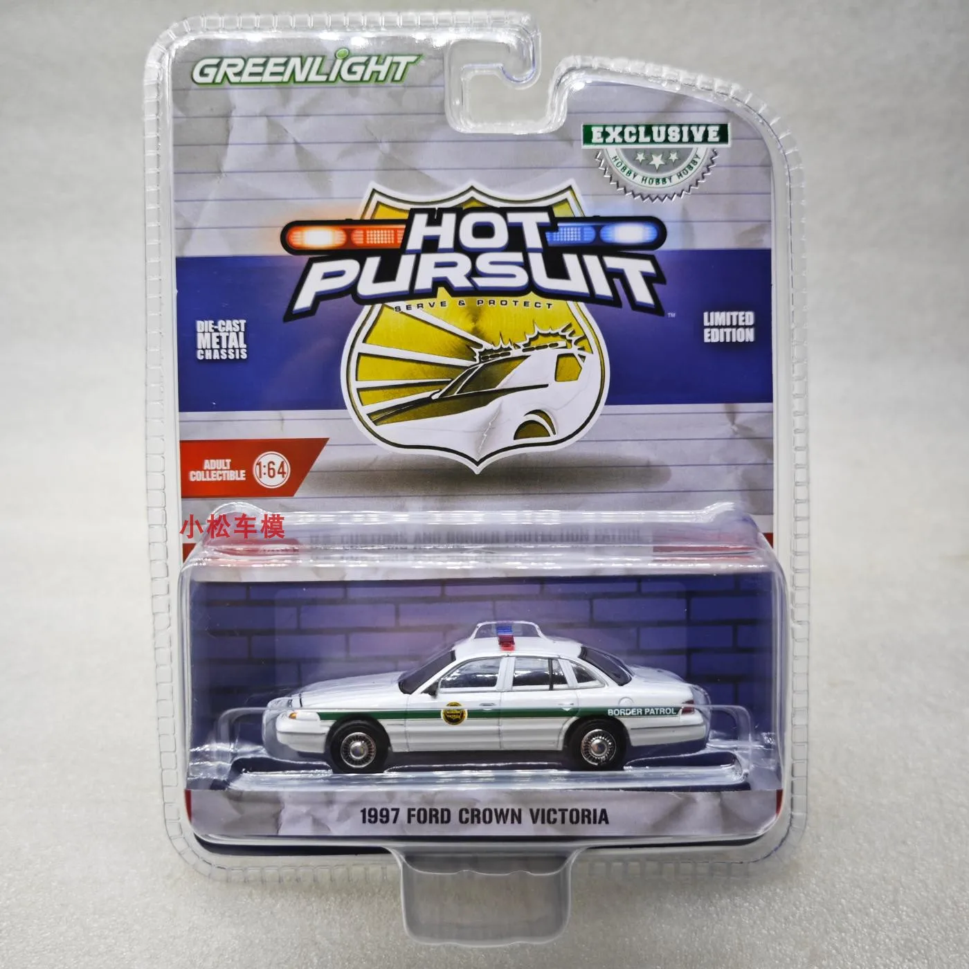 Greenlight 1:64 الولايات المتحدة 1997 فورد كراون فيكتوريا سبيكة نموذج سيارة عالية التفاصيل للأطفال المجمع هدية زينة زخرفية هدية