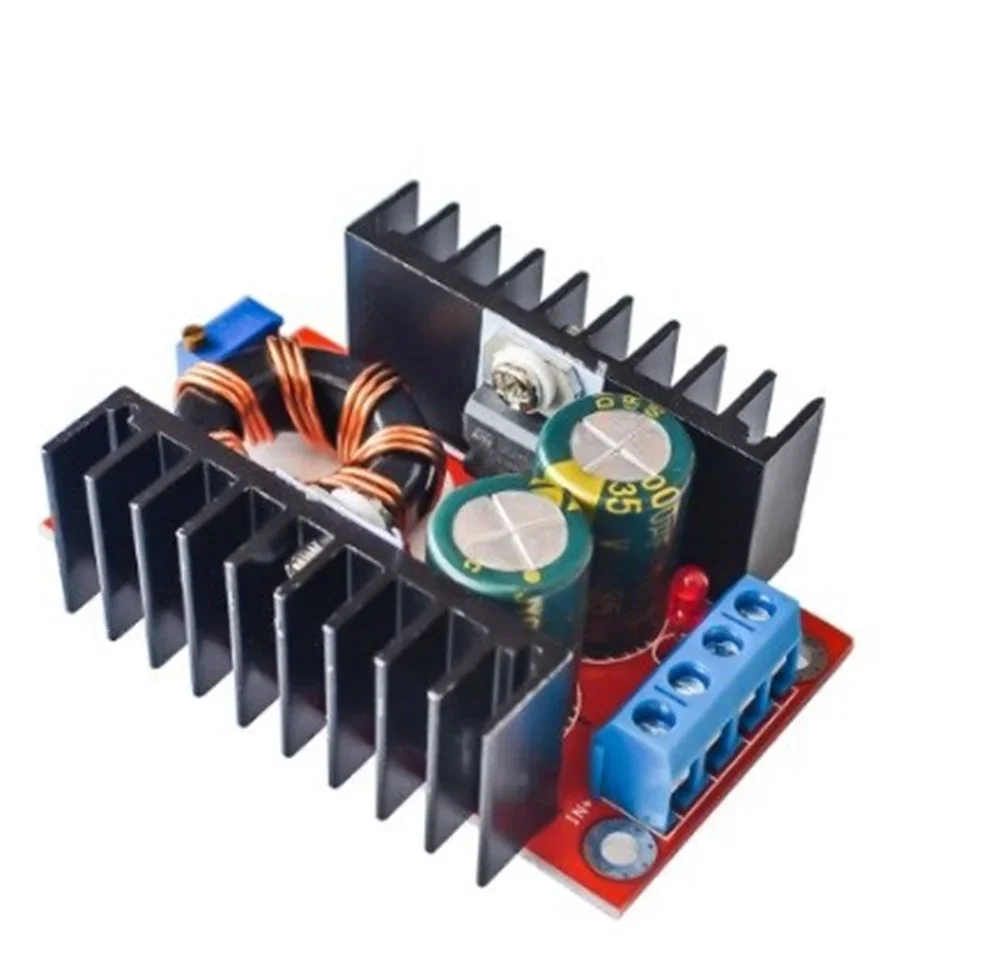 DC-DC 9A 300W 150W Buck Converter Boost Power Module 5-40V to 1.2-35V Power Module DC 0-100V 10A Digital Display Voltage Ammeter