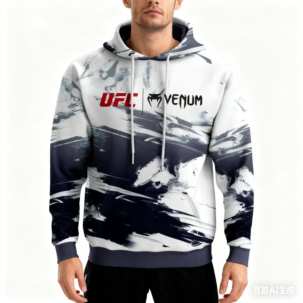 2026 الرجال MMA التدريب UFC هوديي-الملاكمة رياضة الرياضة في الهواء الطلق مريحة عارضة هوديي البلوز XXS-6XL