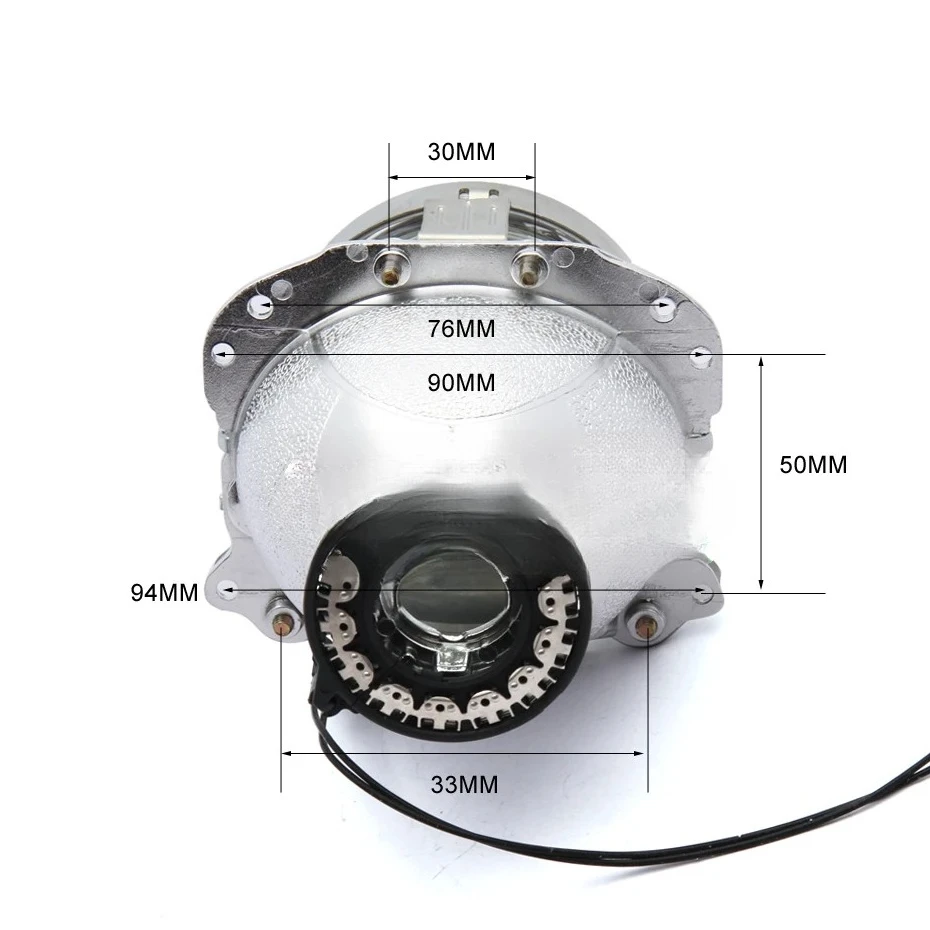V2.0 D2S ثنائية زينون العارض العدسات العلوي التحديثية E60 E39 X5 E53 A6 C5 C6 A8 لبنز W211 209 كشافات السيارة
