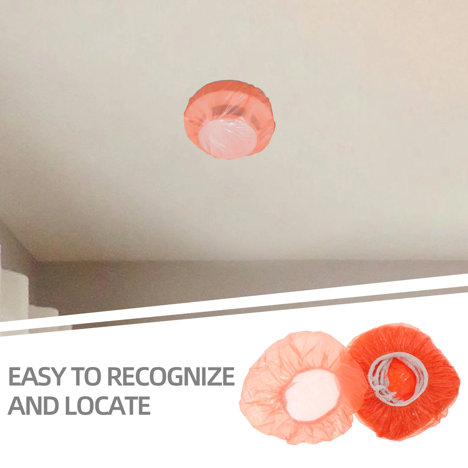 100Pcs Smoke Covers Dust Covers Bright Color Detection Protector