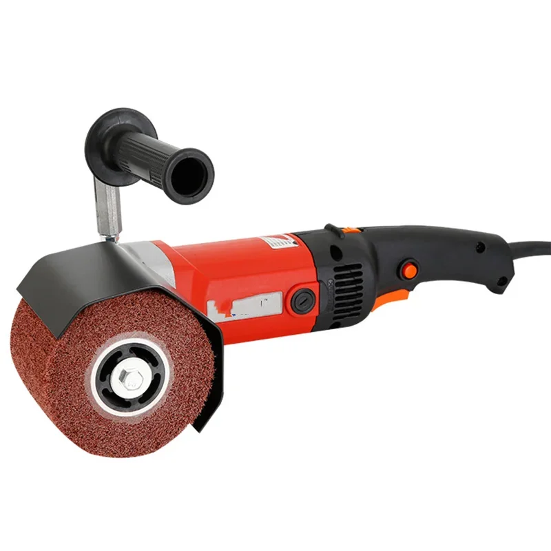 New220V/750W Handheld Small Belt Machine Multi-Function DIY Metal Angle Grinder Belt Polishing And Grinding Machine