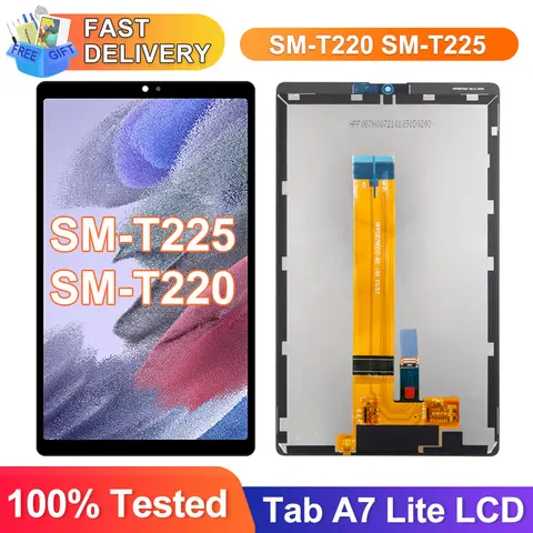 삼성 갤럭시 탭 A7 라이트 SM-T225 SM-T220 Lcd 디스플레이 터치 스크린용 8.7인치 스크린 탭 A7 라이트 스크린 어셈블리용 프레임 포함
