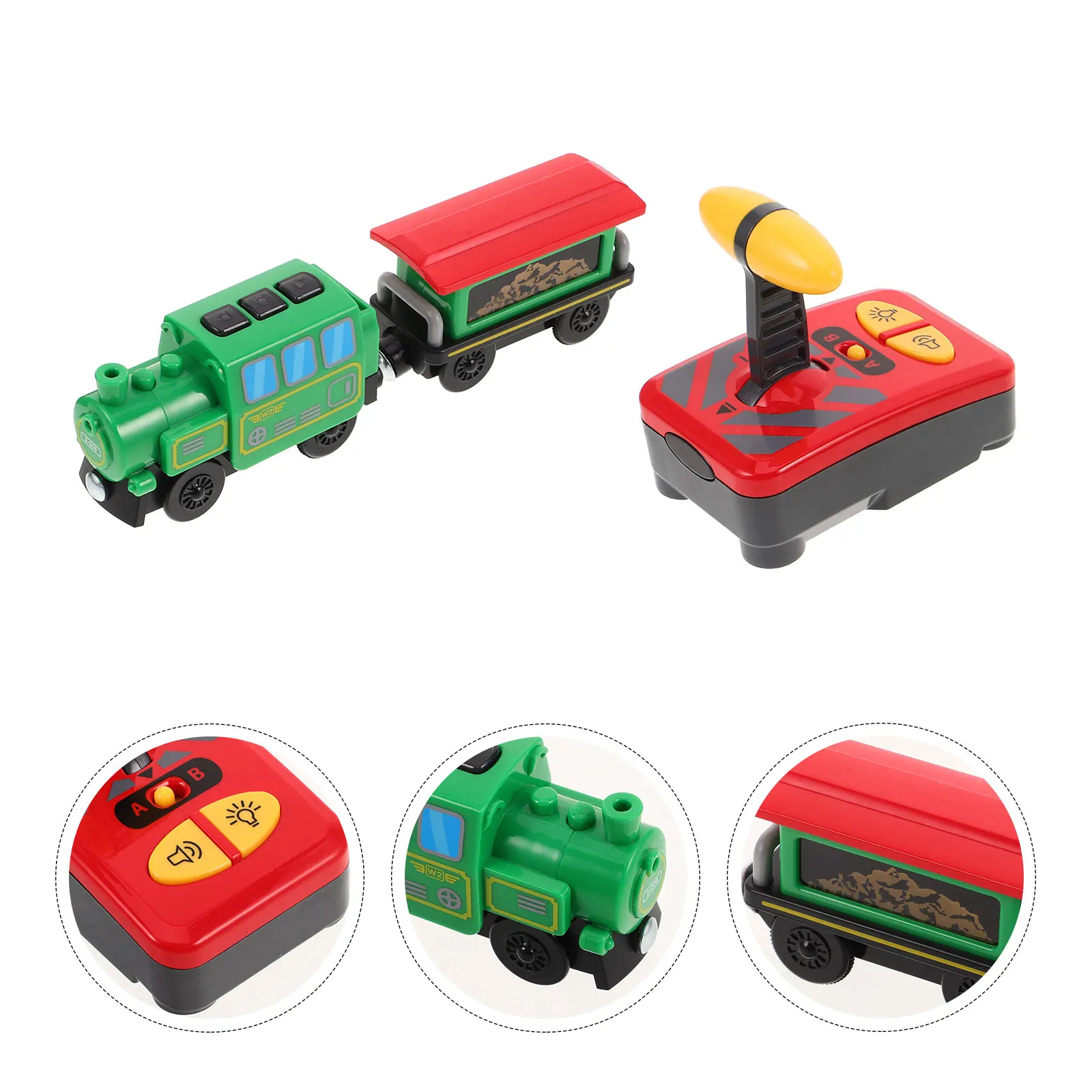 

Little Train Toy Imitation Model Kids Games Toys Children Children's Photo Prop Electric Plastic