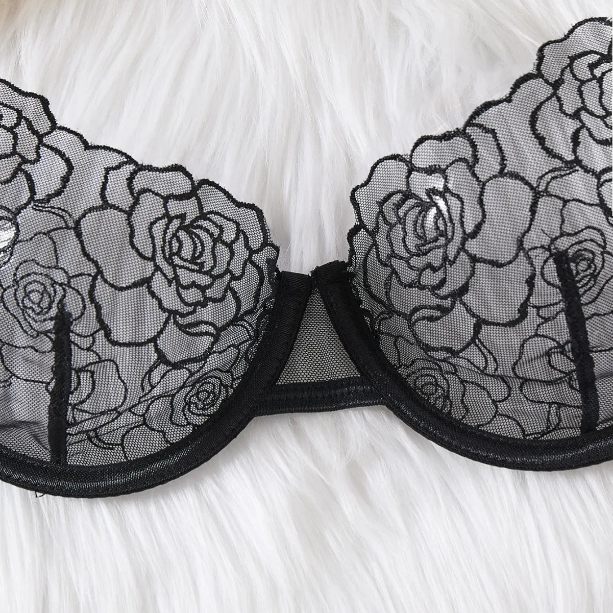 2 Pieces Sexy Lingerie Set Women Babydolls Erotic Floral Bra Set Erotic Lingerie Female Lace Brief Underwear Sets