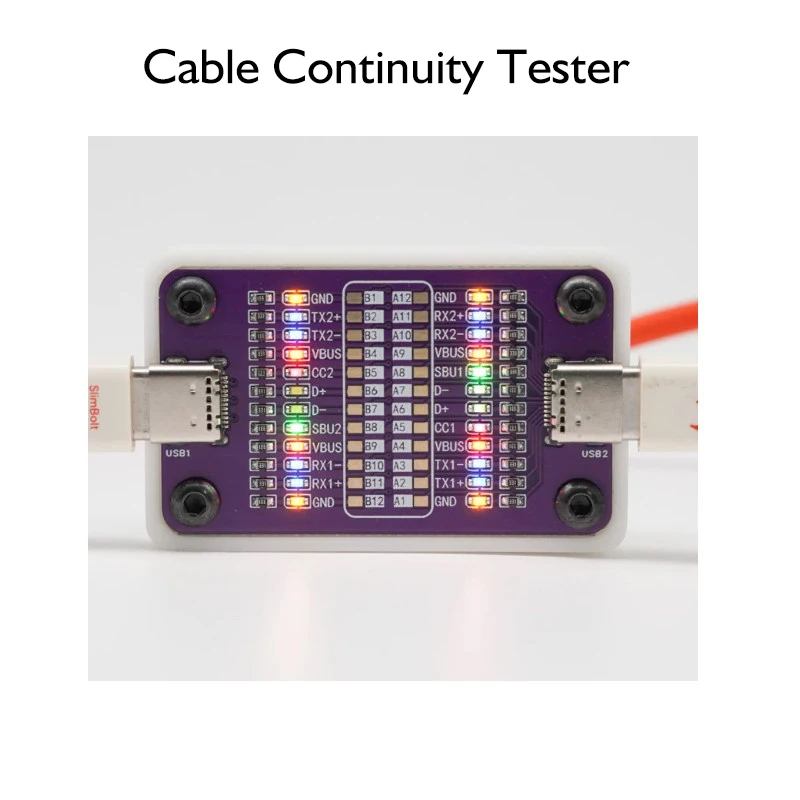 Cable Continuity Tester POWER-Z CT001 Suitable For Testing Data Cables For Cable TYPE C to TYPE C