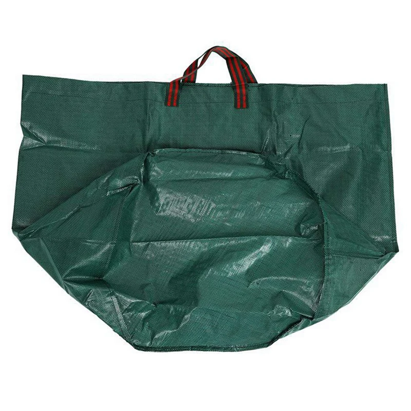 10X 270L Garden Waste Bag Large Strong Waterproof Heavy Duty Reusable Foldable Rubbish Grass Sack