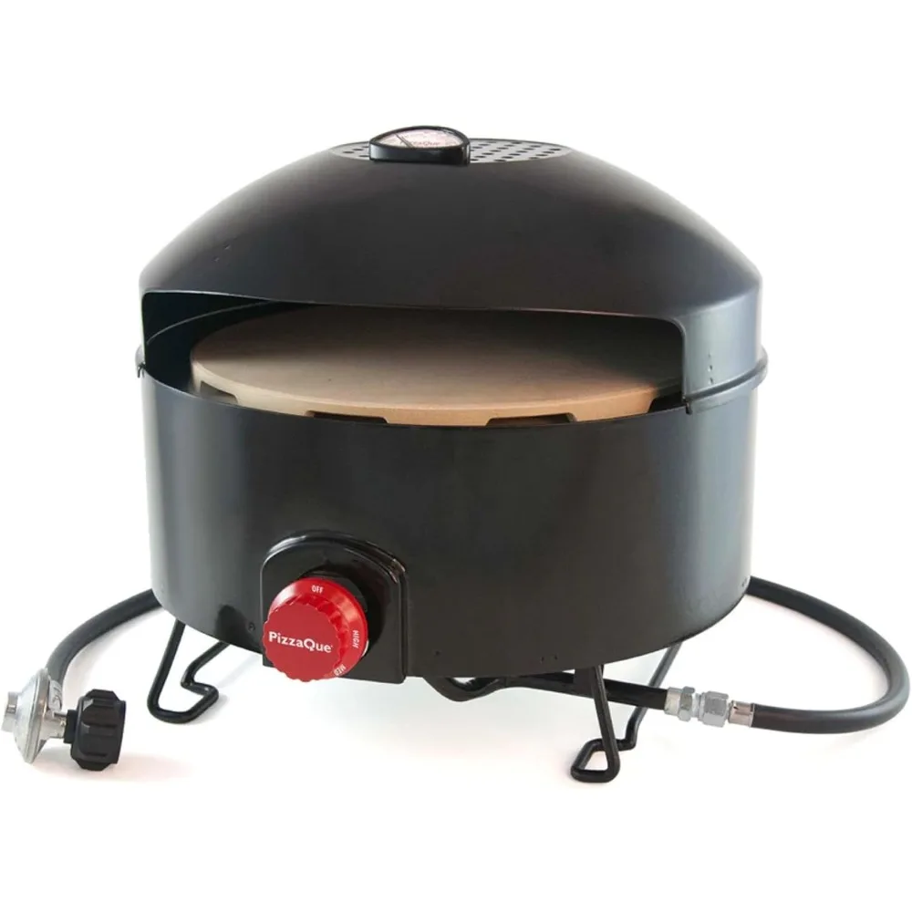 

Portable Outdoor Pizza Oven, Heats Up To 700°F Cooks Pizza In 6 Minutes, 14” ThermaBond Stone