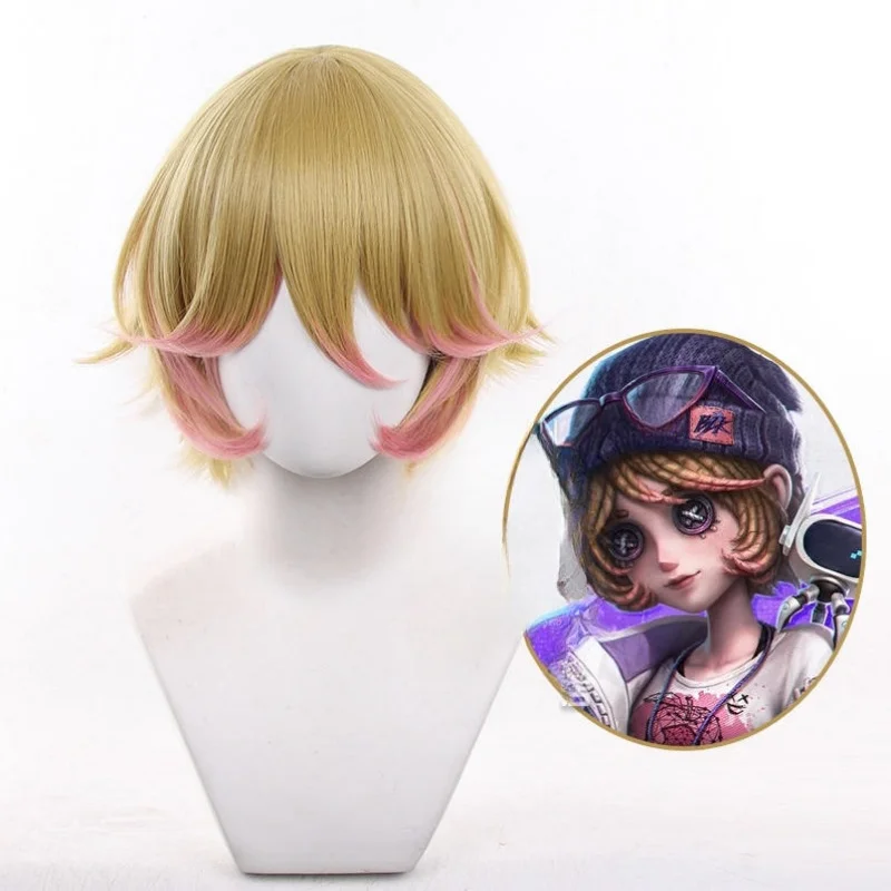 

Mid-jade Wig Store Identity V BLK Team Mechanic Tracy Косплей Парик Аниме Игра Ролевые Игры Синтетические Волосы Хэллоуин Парик Кепка