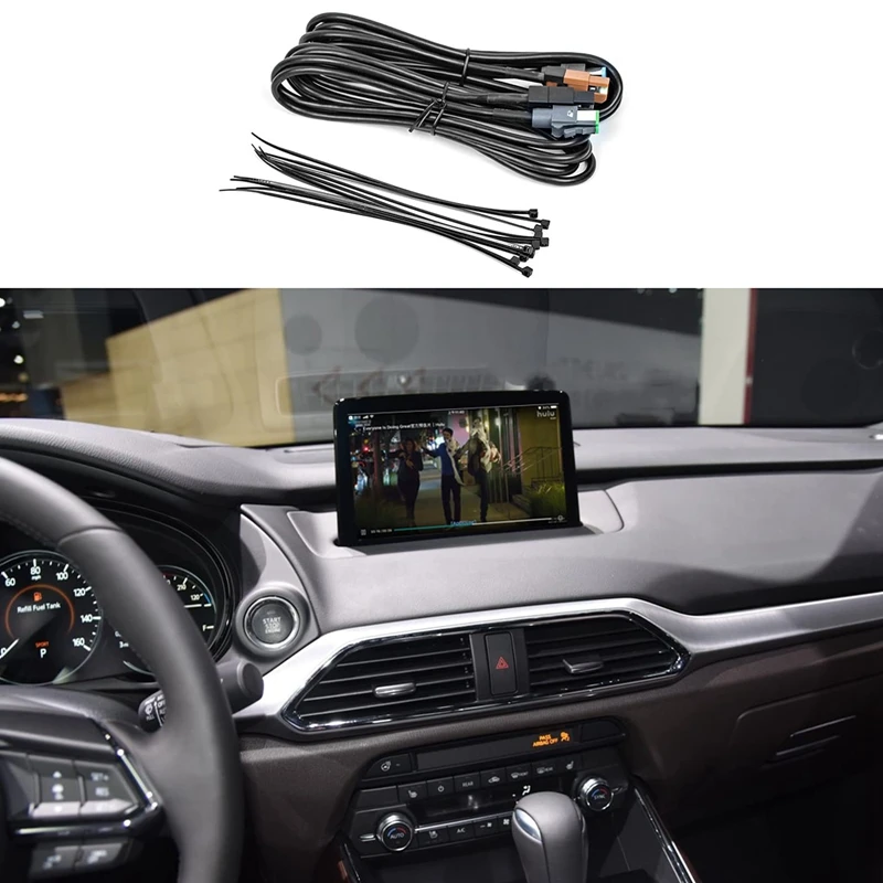 Car CarPlay and Android Auto USB Cable C922 V6 605A Carplay Cable for Mazda 2 Mazda 3 Mazda 6 CX-3 CX-5 MX5