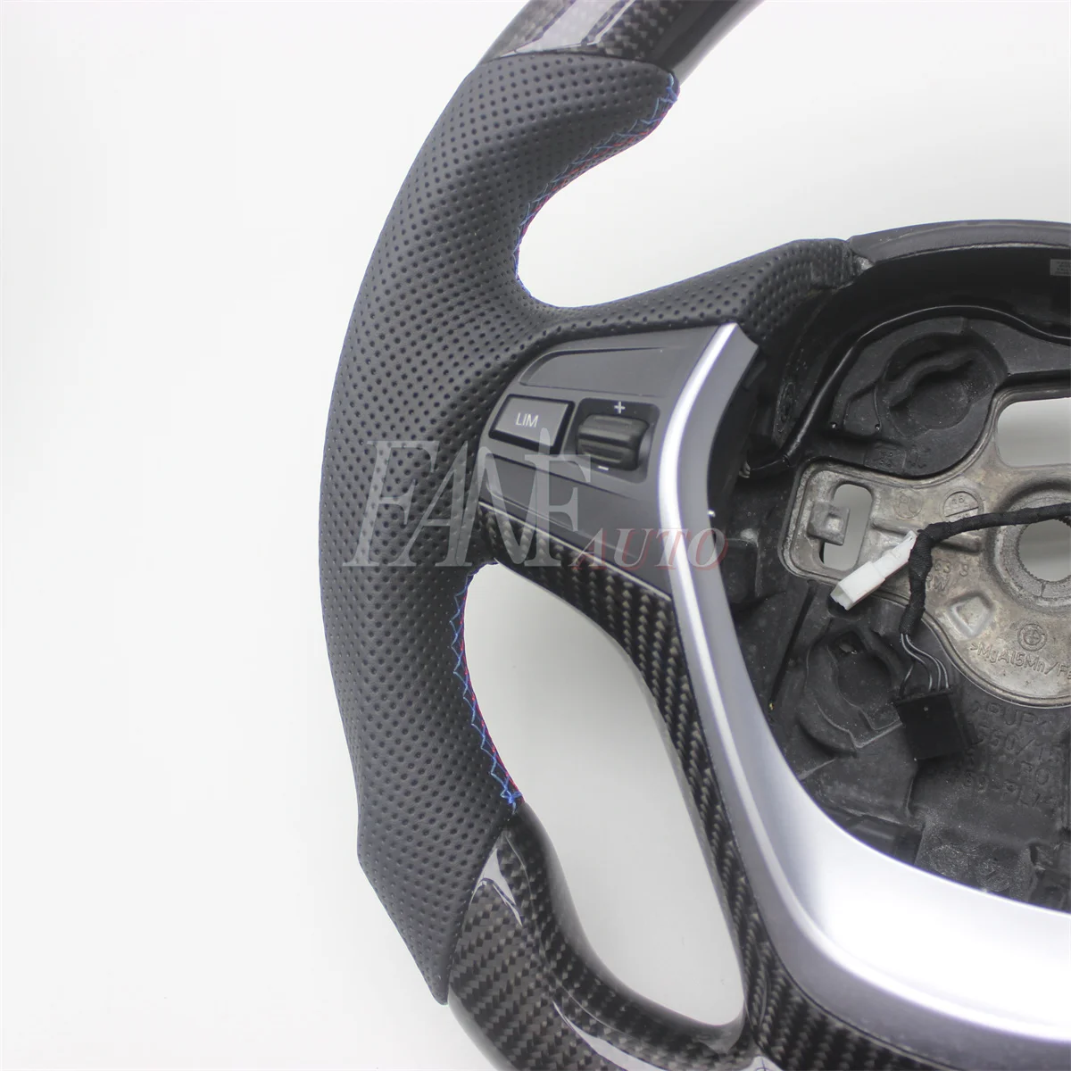 Replacement Real Carbon Fiber Steering Wheel with Leather for BMW F20 F21 F30 F31 F34 F35 F32 F33 F36 1 3 4 SERIES