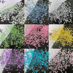Alinacutle Mixed Size Half Round Pearl Stones Shaker Gems Paillette For Paper Craft Card Making Decor Scrapbooking