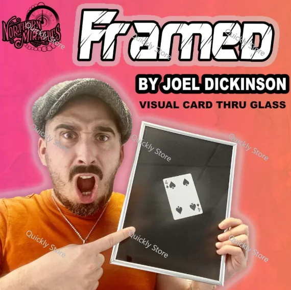 FRAMED by Joel Dickinson Magic tricks (Instant Download) Quickly send