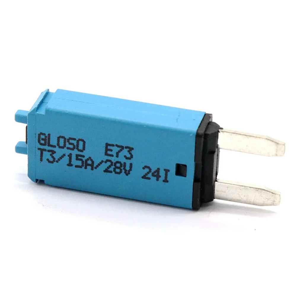 

12V 24V 15a Resettable Fuse Mini Breaker Fuse Automotive Circuit Breaker for Car Marine Low Voltage Wiring System Trip