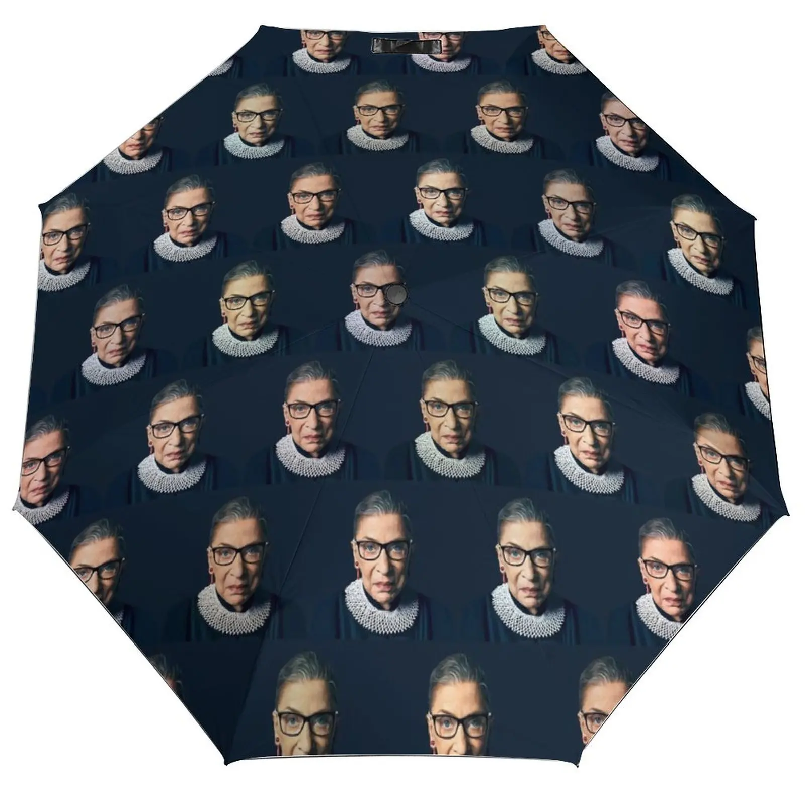 

Женский зонт Ruth Bader Ginsburg, автоматический зонт от дождя и солнца для мужчин и женщин, милый графический портативный зонт от дождя