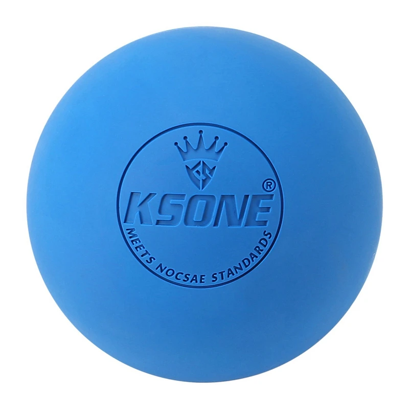 ELOS-KSONE 2Pcs Massage Ball 6.3Cm Fascia Lacrosse Ball Yoga Muscle Relaxation Pain Relief Portable Physiotherapy Ball,3 & 8