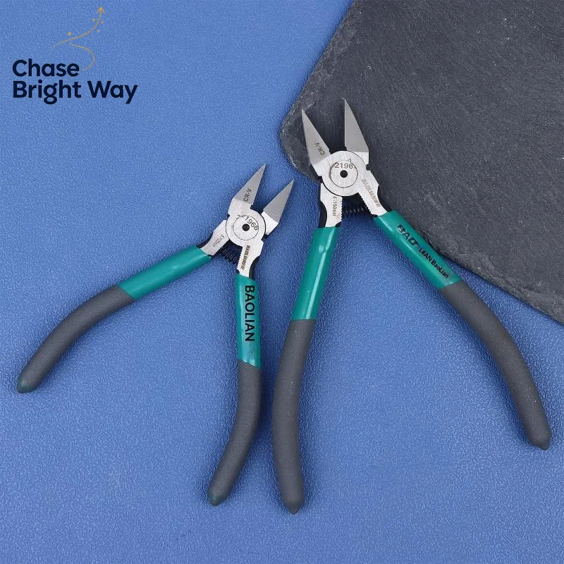 【New】Industrial Grade Special Sharp Side Mouth Pliers,High Hardness Electrician Small Diagonal Pliers,Electrician Manual Tool
