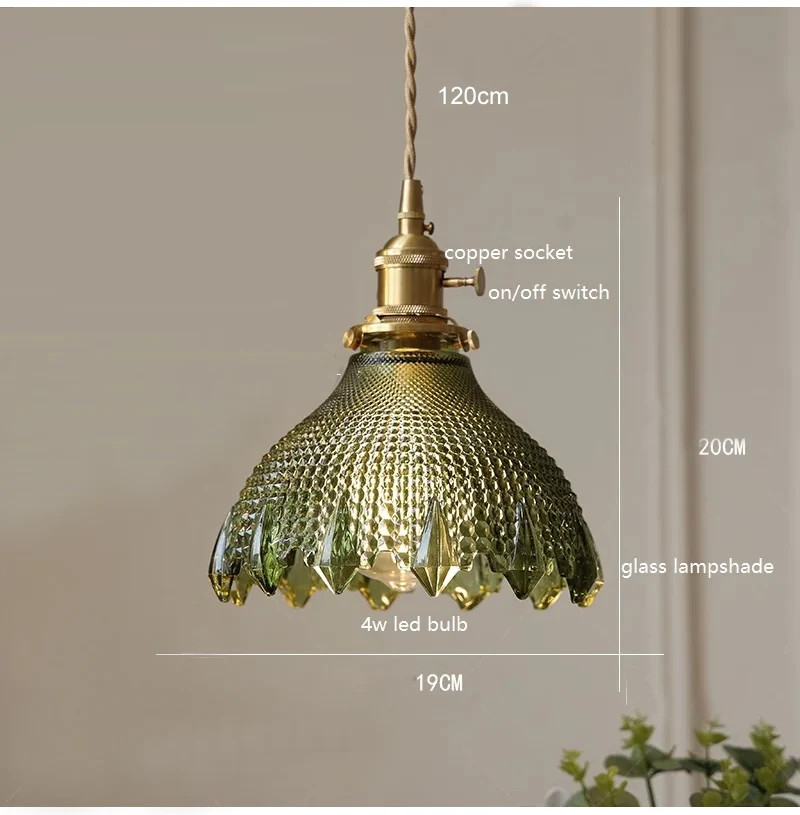 Moderne Glazen Hanger Licht Eetkamer Retro Kroonluchter Creatief Hangend Licht Transparante Lampenkap Voor Restaurant Lamp Plafond hanglamp keuken hanglampen eetkamer vintage verlichting goud glas
