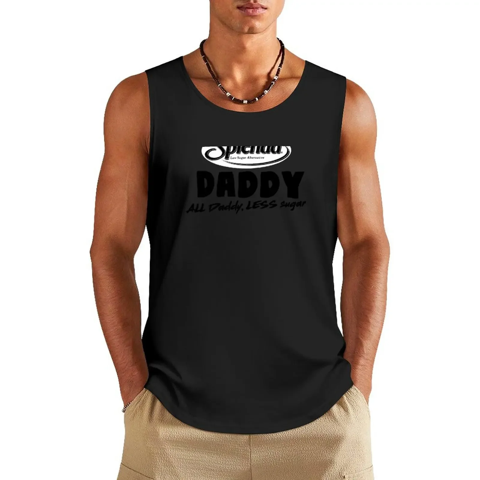 

Splenda Daddy T Shirt Tank Top mens designer clothes sleeveless shirt man Man clothes for gym Vest