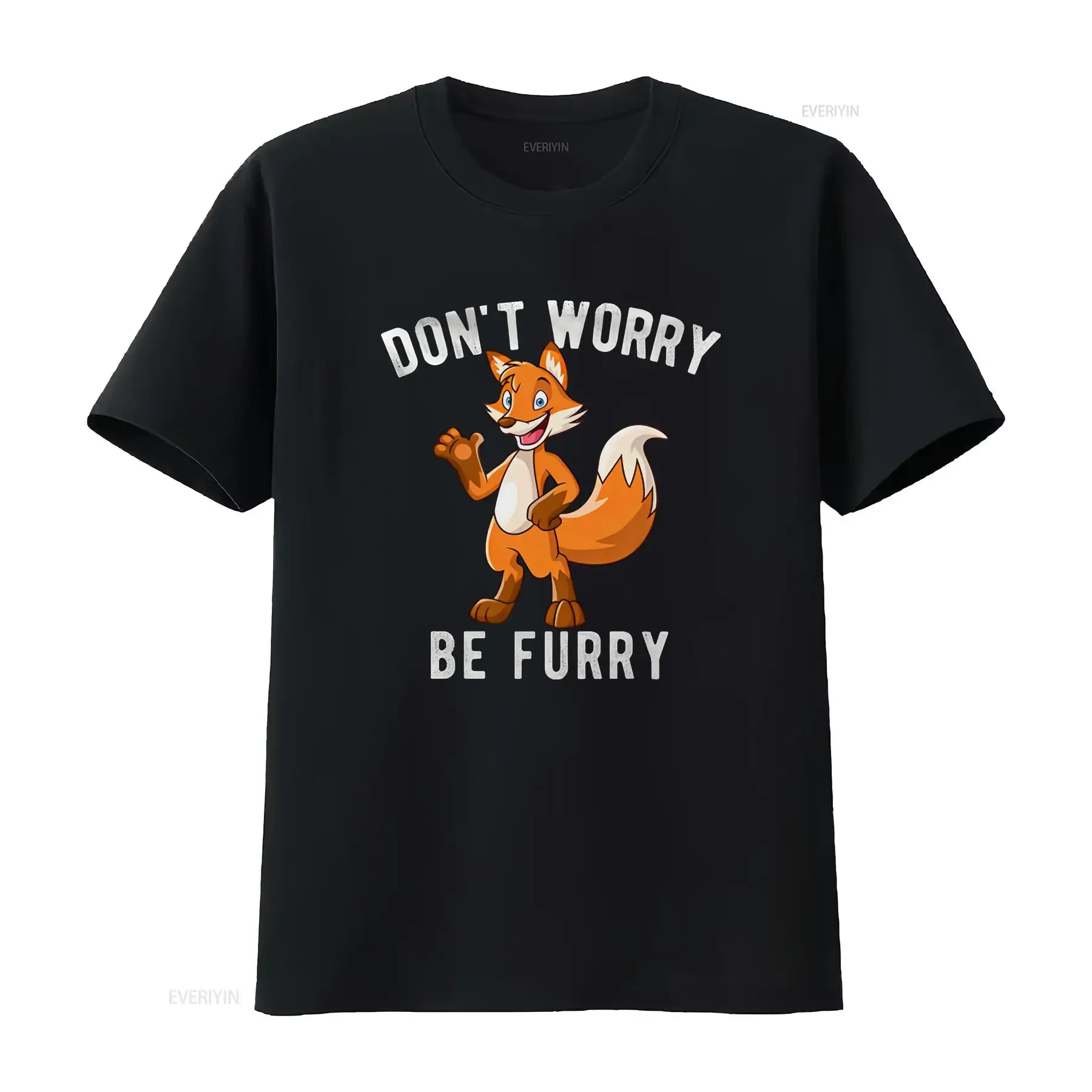 Furry Fandom T Shirt Fursuit Anthropomorphic OS3055 vintage Washed homme Stylish fashion Casual Slightly Versatile