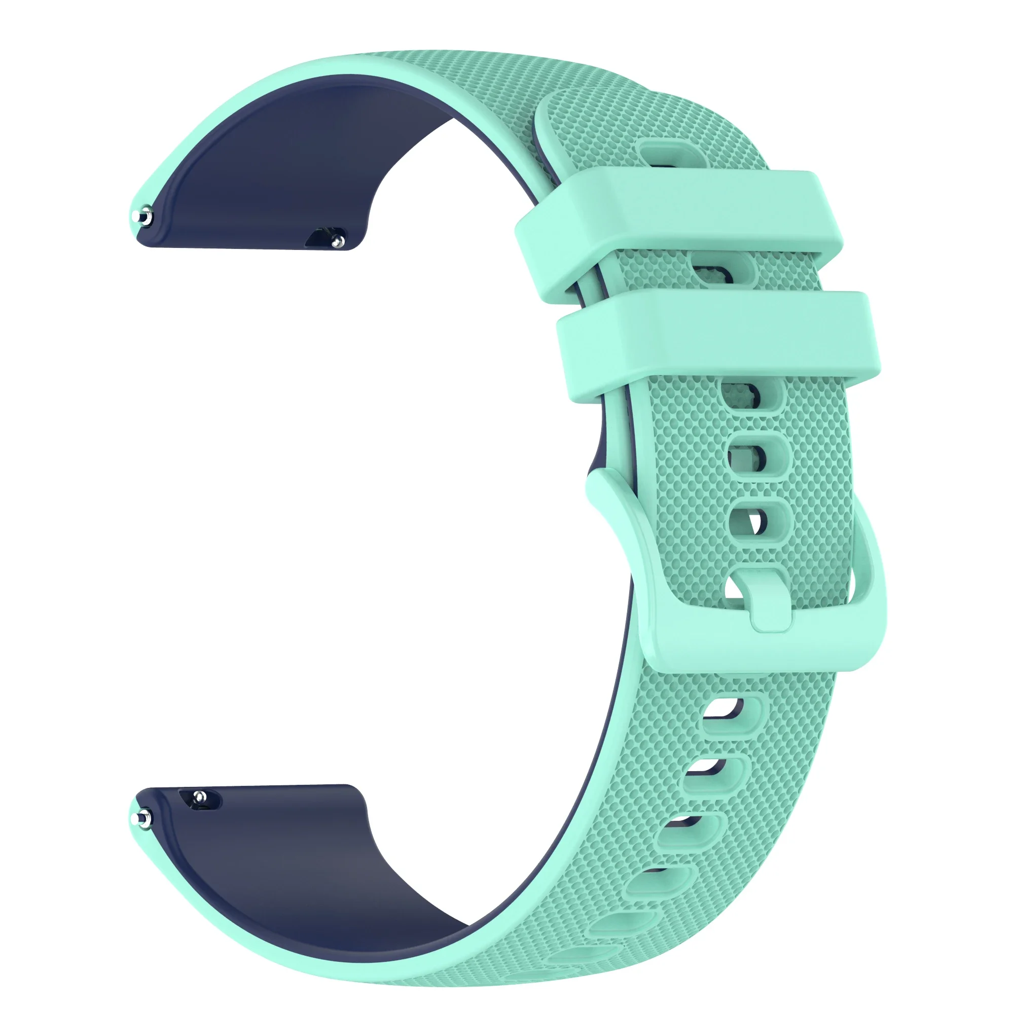22mm two-tone silicone strap for UMIDIGI Uwatch 2S/3S/Ulun S Smartwatch for Uwatch strap replaceable accessories