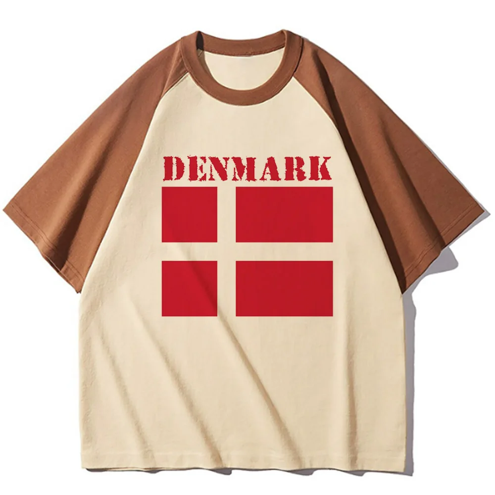 Denmark Tee women soft fabric t shirt female Japanese funny clothing