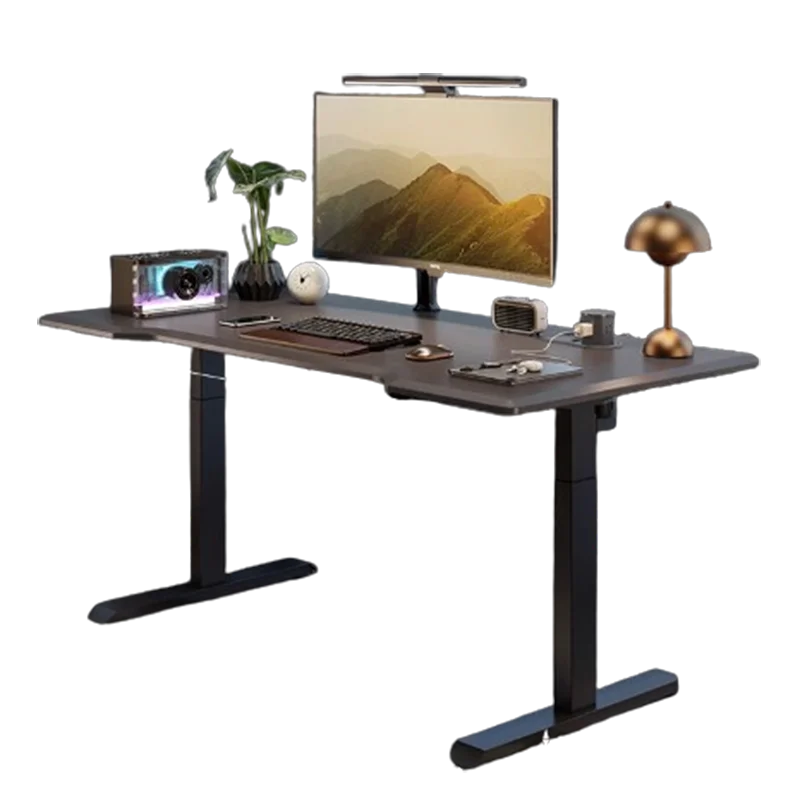 Working Designer Executive Table White Luxury Socket Adjustable Computer Desks Standing Study Mesa Para Computador Home Office