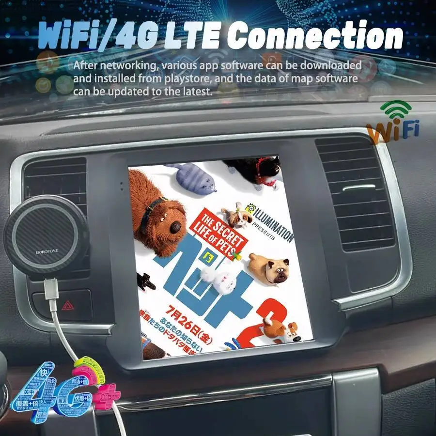 Yes CarPlay Android 14 Car Radio 256GB Screen For Nissan Teana J32 2008-2013 Multimedia GPS Navigation Video Player Bluetooth