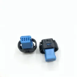 With 8 terminals  8-hole BMW reversing camera plug 8P connector, 2177393 ICAM camera original factory plug 8-hole