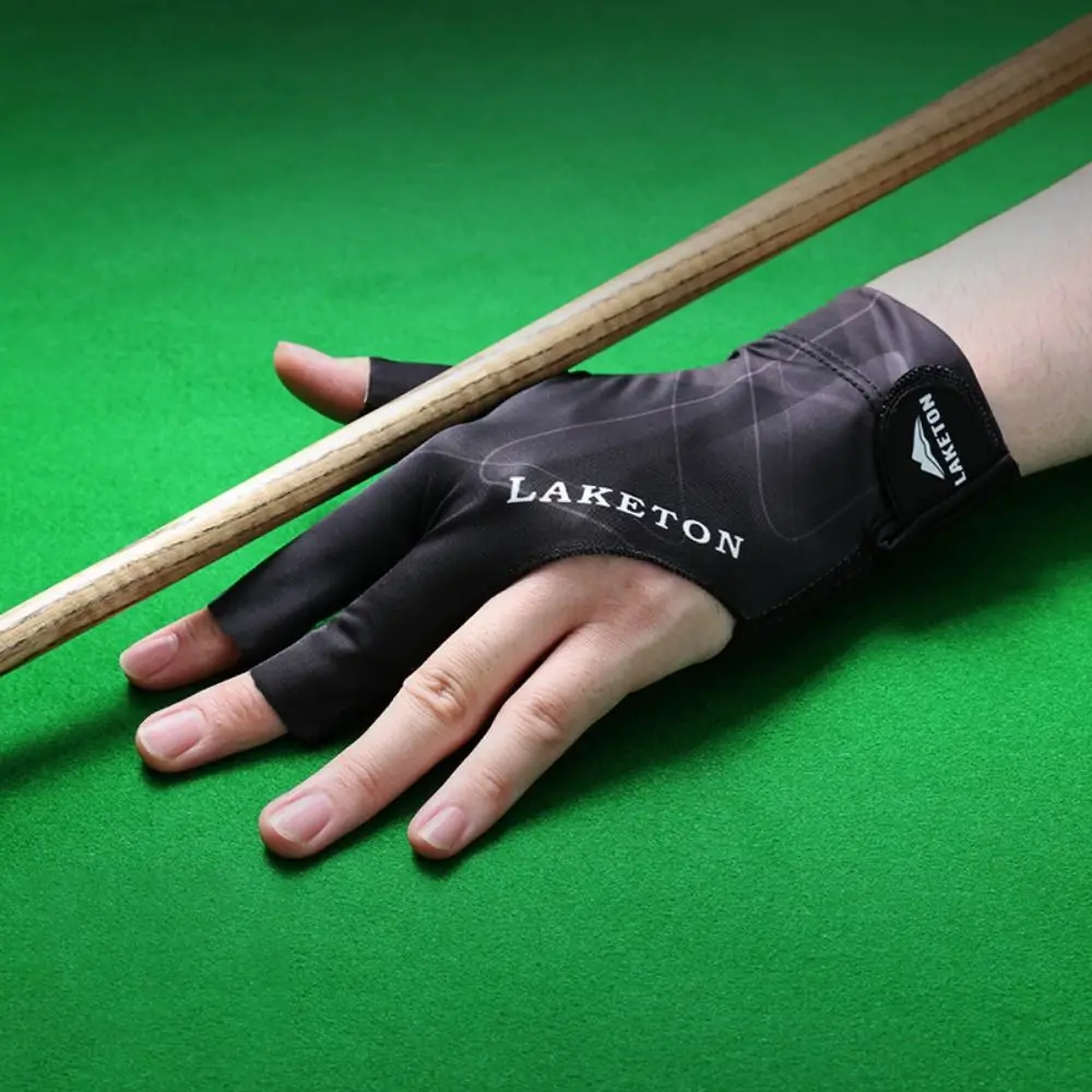 Half Finger Billiards Gloves High Quality Breathability Light Billiards Accessories Antiskid Elastic Snooker Gloves