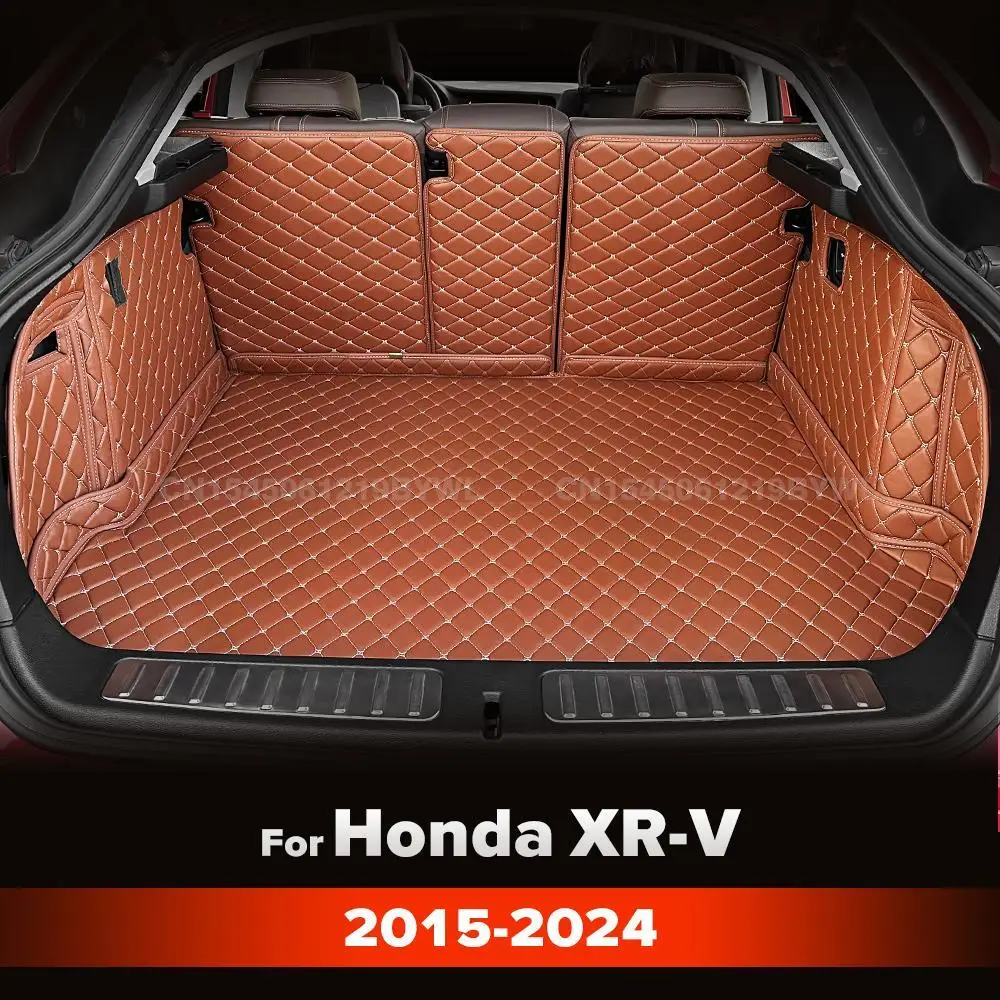 

For Honda XR-V 2015-2024 23 22 21 20 19 18 17 Auto Full Coverage Trunk Mat Car Protective Pad Cargo Liner Interior Accessories