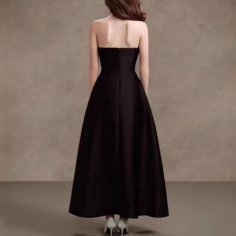 QMQA – robe en Satin pour femmes, bloc de couleurs, bretelles florales, col Slash, sans manches, taille haute, élégante, amincissante, nouvelle collection QM829